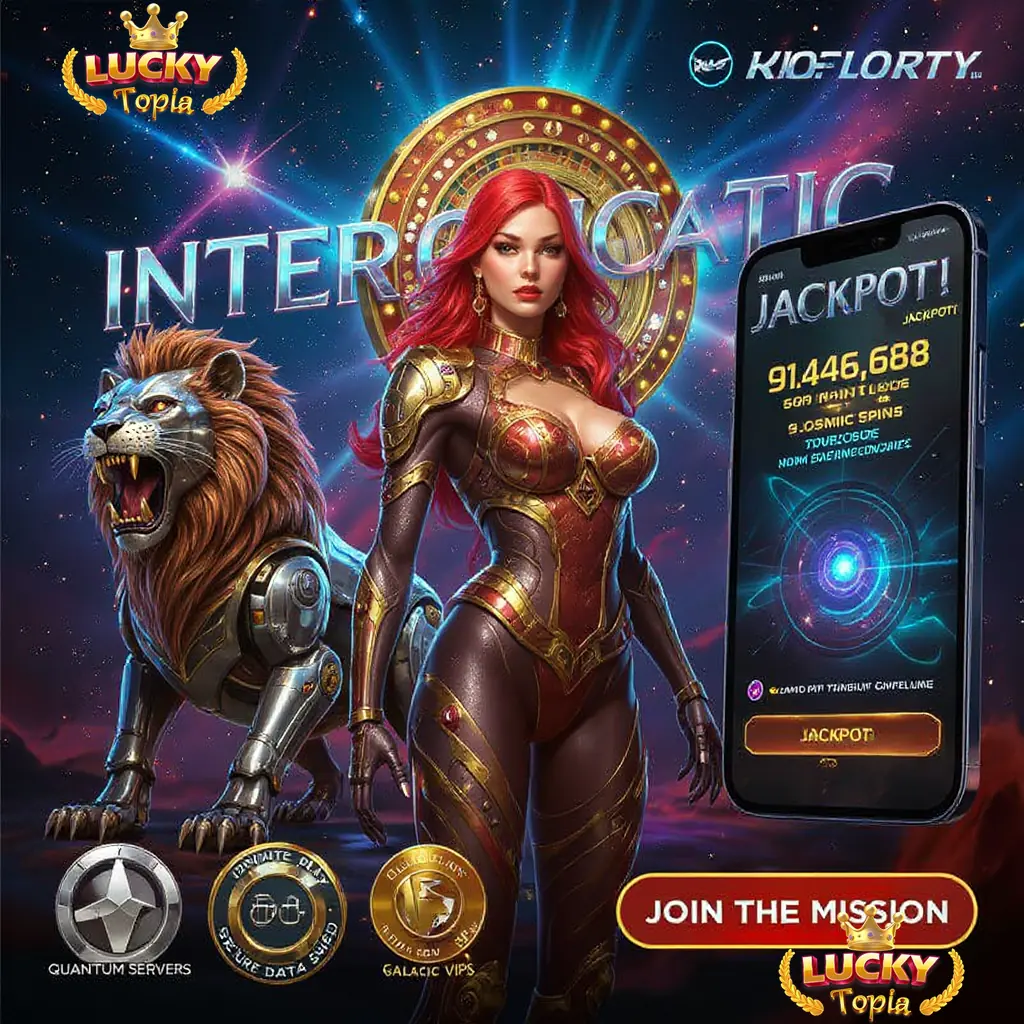 Logo Baru LUCKYTOPIA Apk Slot Login Inisiatif Kreatif Invinite Project